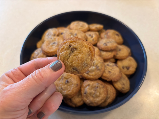 Mighty Mini Chocolate Chip Cookies