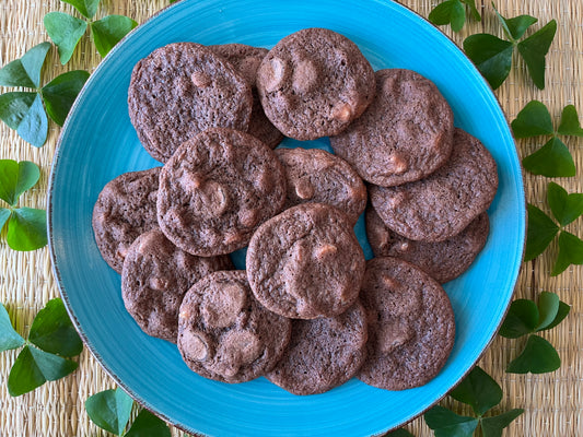 Triple Chocolate Guinness Cookies