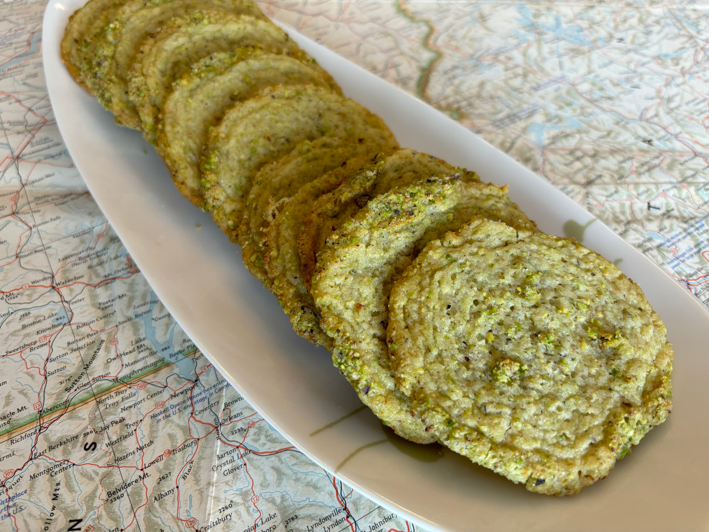 Pistachio Butter Cookies