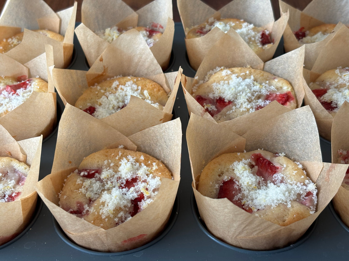 Strawberry Muffins